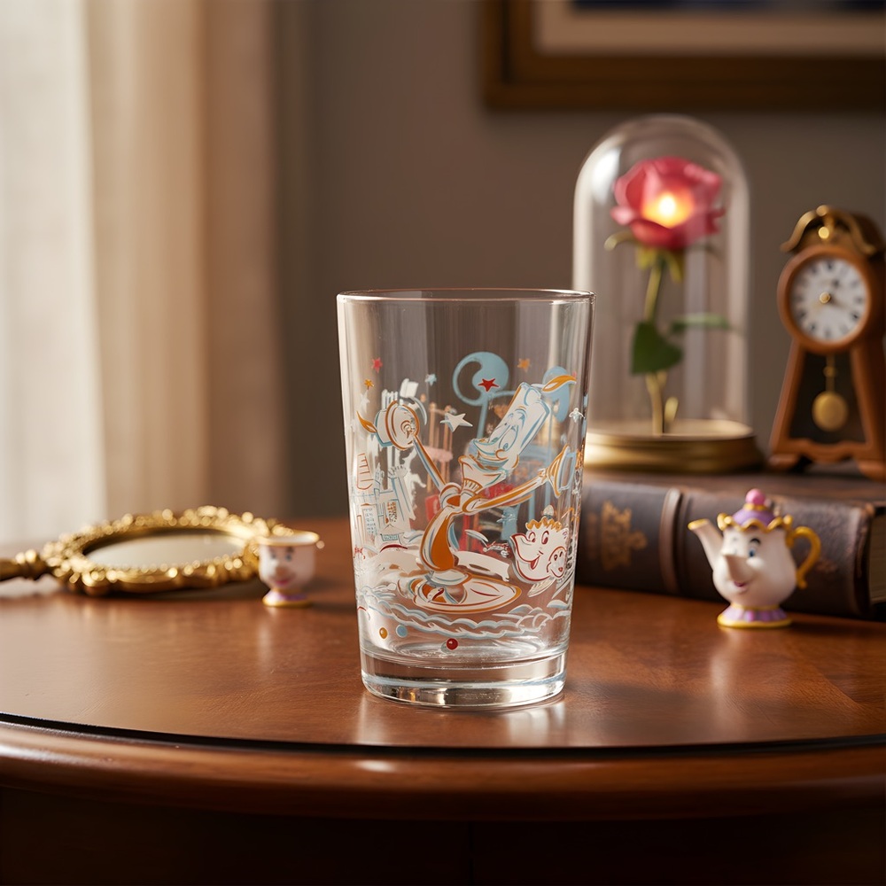 Vintage 1996 Walt Disney World 25th Anniversary “Lumiere” Collectible Glass